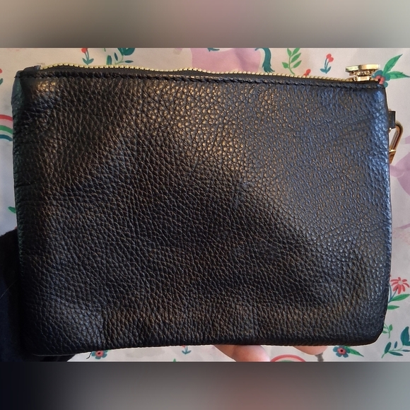 NWOT Aimee Kestenberg Metallic Snake Fold Over Boho Purse w/ Wristlet & Dust Bag - Picture 14 of 16